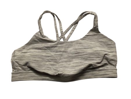 Athletic Bra By Lululemon In Black & White, Size: 14 Online Sale