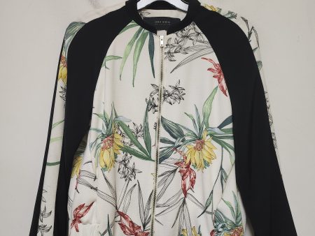 Jacket Other By Zara In Floral Print, Size: Xs Cheap