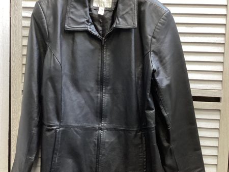 Jacket Leather By Worthington In Black, Size: Xl Online