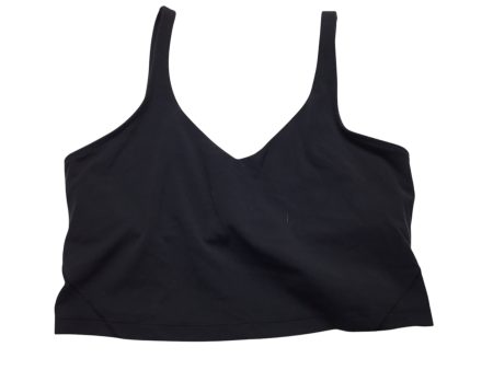 Athletic Bra By Lululemon In Black, Size: 12 Supply