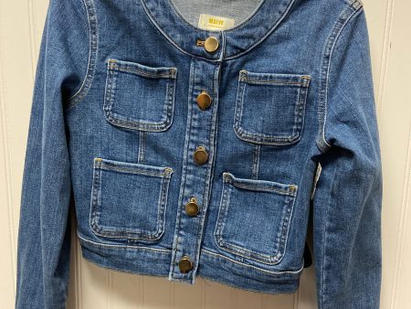 Jacket Denim By Maeve In Blue Denim, Size: Xs For Cheap