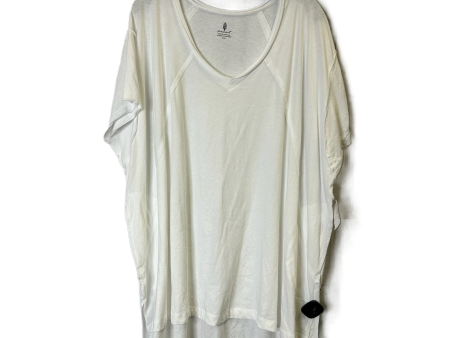 Top Short Sleeve By Free People In White, Size: M Online Sale