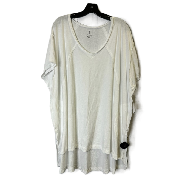 Top Short Sleeve By Free People In White, Size: M Online Sale