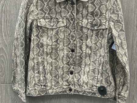 Jacket Denim By Blanknyc In Snakeskin Print, Size: M Fashion