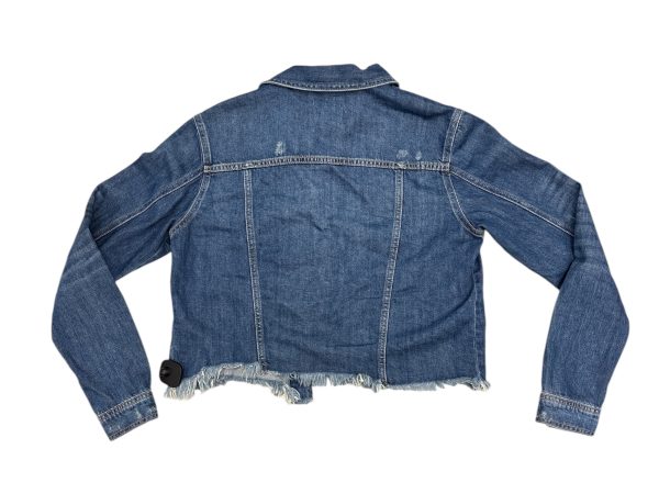 Jacket Denim By Clothes Mentor In Blue Denim, Size: L Online