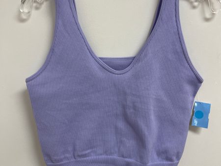 Athletic Bra By Clothes Mentor In Purple, Size: L Online now