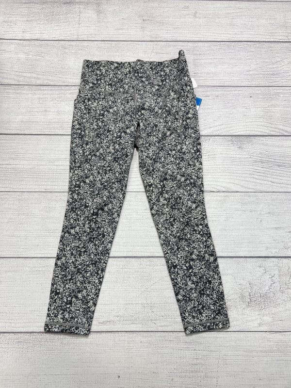 Athletic Leggings By Athleta In Black & White, Size: S Hot on Sale