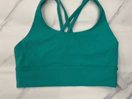 Athletic Bra By Lululemon In Green, Size: 10 For Cheap