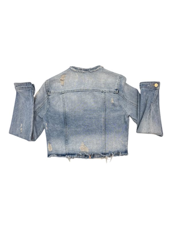 Jacket Denim By Clothes Mentor In Blue Denim, Size: S Online Hot Sale