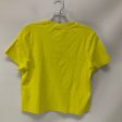 Top Short Sleeve By Cos In Yellow, Size: M Online