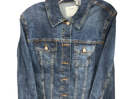 Jacket Denim By Old Navy In Blue Denim, Size: L Supply