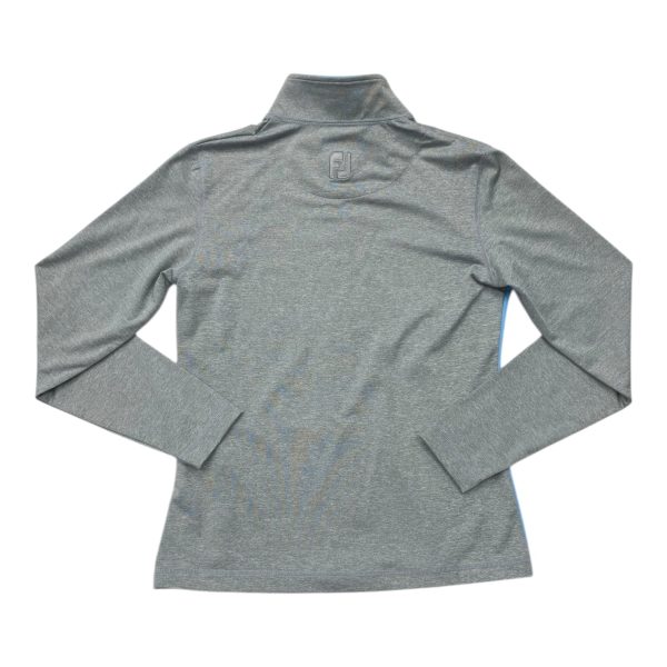 Athletic Jacket By Foot Joy In Blue & Grey, Size: S Cheap