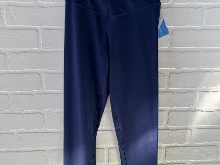 Athletic Leggings By Aerie In Blue, Size: 8 Sale