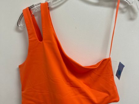 Athletic Bra By Fabletics In Orange, Size: L Online now