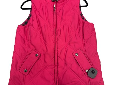 Vest Puffer & Quilted By Jones New York In Pink, Size: S Hot on Sale