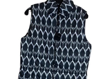 Vest Puffer & Quilted By The North Face In Black & White, Size: L For Cheap