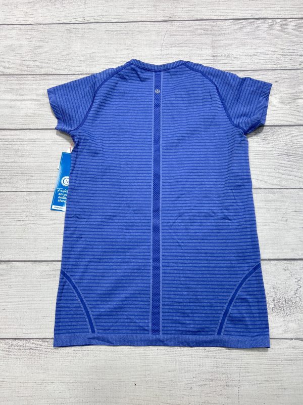 Top Short Sleeve By Lululemon In Purple, Size: 12 Online Sale