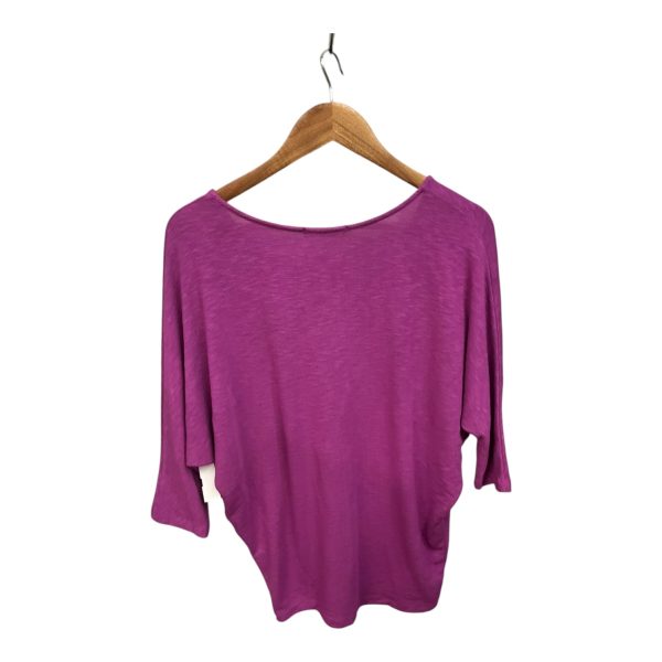 Top Short Sleeve By Cme In Purple, Size: S For Sale