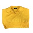 Top Short Sleeve By Clothes Mentor In Yellow, Size: M Discount