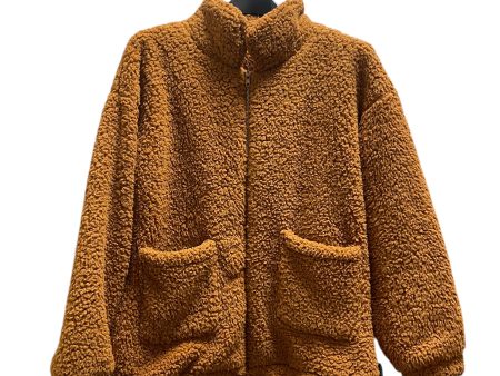 Jacket Fleece By Zaful In Brown, Size: S Online Hot Sale