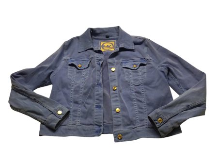 Jacket Denim By Michael By Michael Kors In Blue, Size: L For Cheap