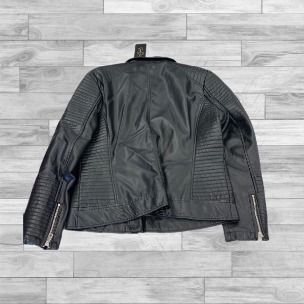 Jacket Leather By Clothes Mentor In Black, Size: Xl Online Hot Sale