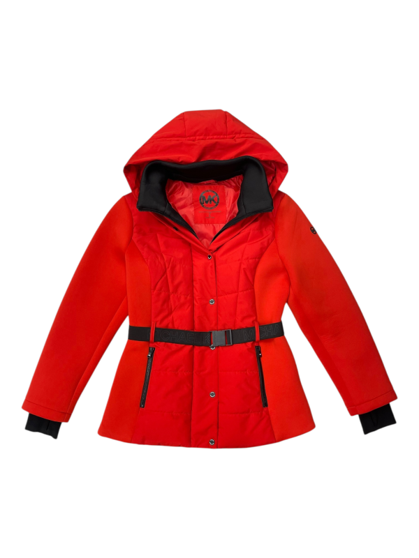 Jacket Designer By Michael Kors In Red, Size: L Online Hot Sale