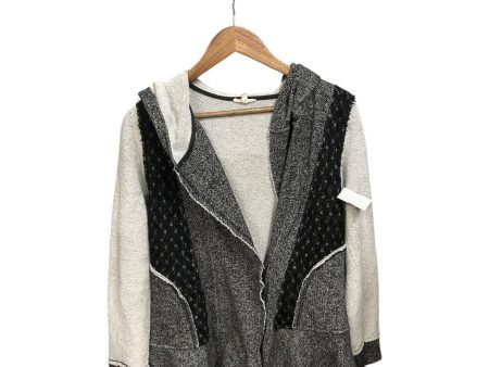 Jacket Shirt By Mystree In Grey, Size: M Fashion