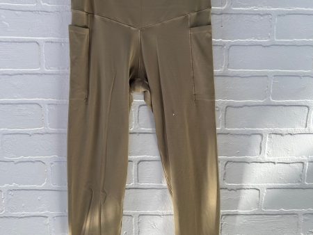 Athletic Leggings By Aerie In Tan, Size: 8 For Sale