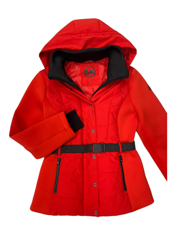 Jacket Designer By Michael Kors In Red, Size: L Online Hot Sale