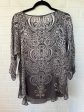 Top Long Sleeve By Calypso St Barth In Grey, Size: S Discount