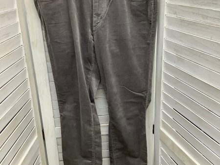 Pants Corduroy By Loft In Grey, Size: 8 Sale