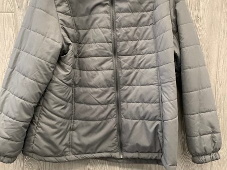 Jacket Puffer & Quilted By Clothes Mentor In Grey, Size: 1x Fashion