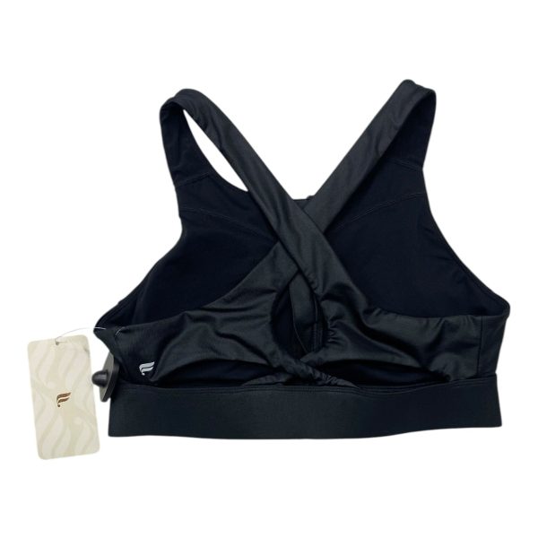 Athletic Bra By Fabletics In Black, Size: L Fashion