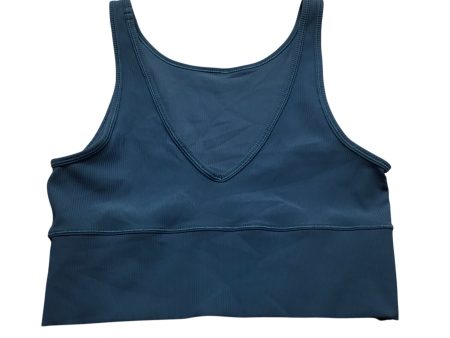 Athletic Bra By Lululemon In Blue, Size: 12 For Sale