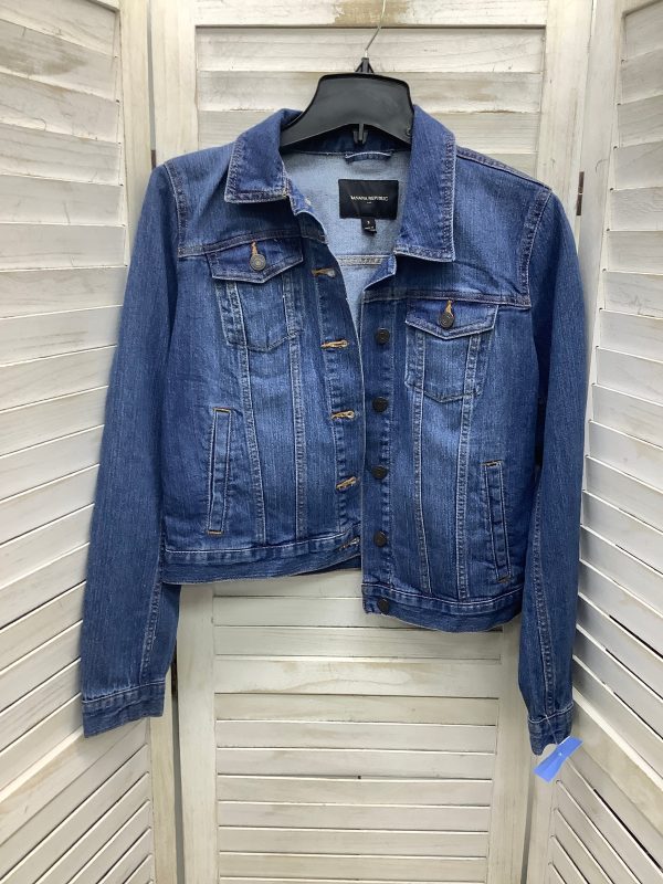 Jacket Denim By Banana Republic In Blue Denim, Size: S Hot on Sale