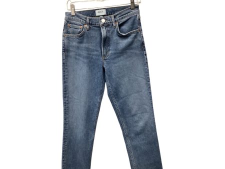 Jeans Boyfriend By Agolde In Blue Denim, Size: 2 For Cheap