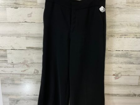 Pants Wide Leg By Banana Republic In Black, Size: 10 Online Sale