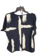 Top Short Sleeve By Clothes Mentor In Navy, Size: Xl Sale