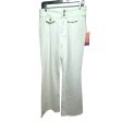 Cream Pants Wide Leg By Victor Glemaud, Size 4 Discount