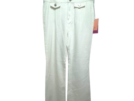 Cream Pants Wide Leg By Victor Glemaud, Size 4 Discount