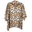 Top Short Sleeve By Clothes Mentor In Animal Print, Size: Xl Supply