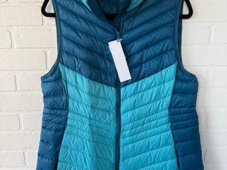 Vest Puffer & Quilted By Lands End In Blue, Size: M Supply