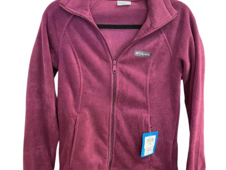 Jacket Fleece By Columbia In Maroon, Size: S Discount