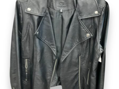 Jacket Moto By Max Studio In Black, Size: M Fashion