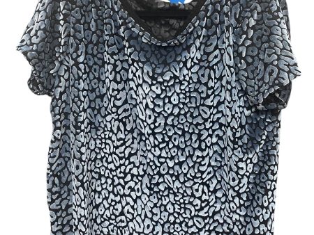 Top Short Sleeve By Kori America In Blue, Size: S Supply