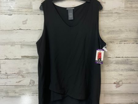 Top Short Sleeve Basic By Chelsea And Theodore In Black, Size: Xxl Supply