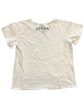 Top Short Sleeve By Cmb In Cream, Size: L For Cheap