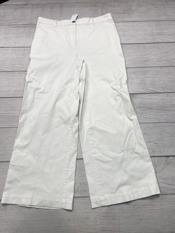 New! Pants Other By Ann Taylor In White, Size: 14 For Discount