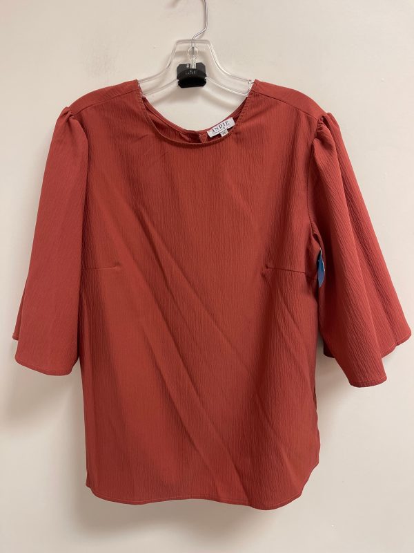 Top Short Sleeve By Clothes Mentor In Red, Size: Xl For Cheap